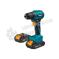 Дрель-шуруповерт Bort BAB-21-BLK, Аккумуляторная, 21В, 2 АКБ, Кейс