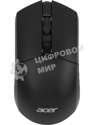 Комплект клавиатура+мышь Acer OKR120 беспроводной, USB, 1600 DPI, чёрный