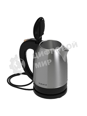 Чайник электрический Maxvi KE1721S silver-black
