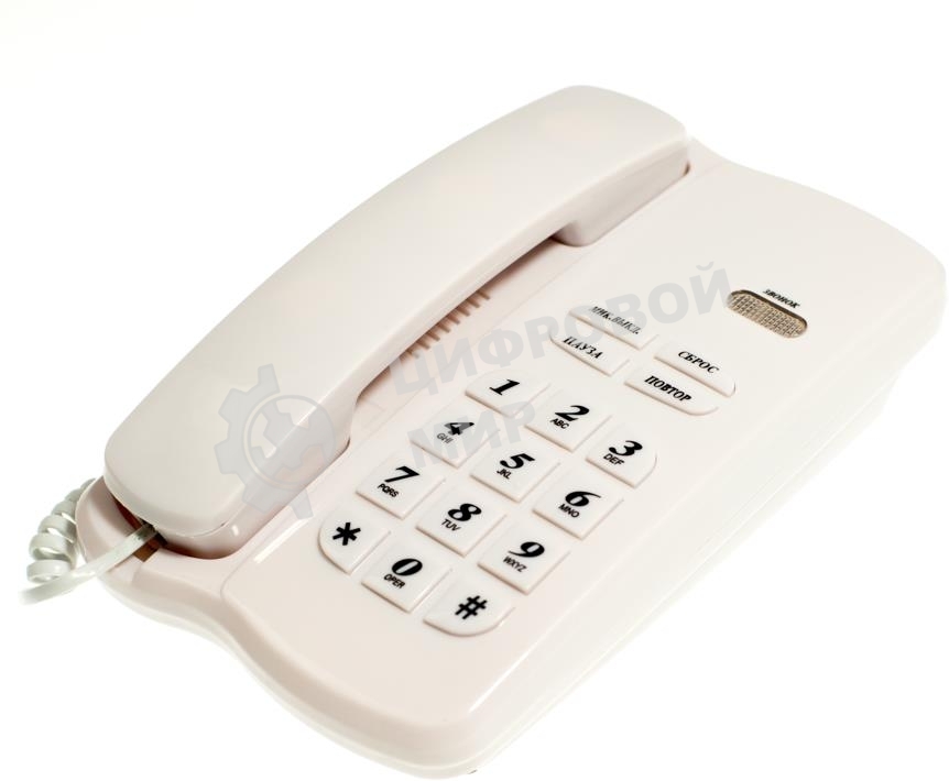 Телефон проводной ВЕКТОР 555/03 IVORY