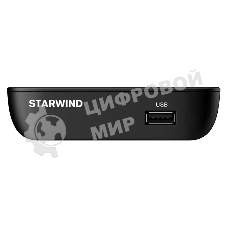 Приставка для цифрового ТВ Starwind CT-160 черный, DVB-T2, DVB-T, DVB-C, HDMI, USB 2.0 х2