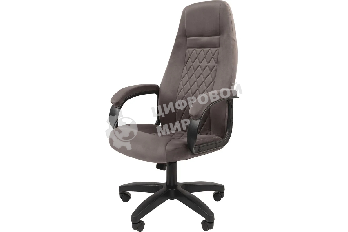 Кресло офисное Chairman Home 951 ткань Т-55 серый