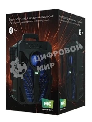 Портативная колонка MORE CHOICE ВК13 Black