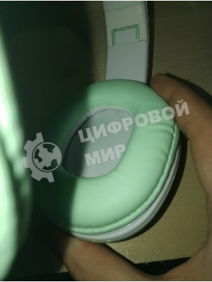 (Б/У) Наушники беспроводные Rombica Mysound BH-19 Green (BH-N018) [Cм.описание!]