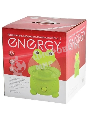 Увлажнитель воздуха Energy EN-613 Лягушка зеленый, 25 м², 3.7 л