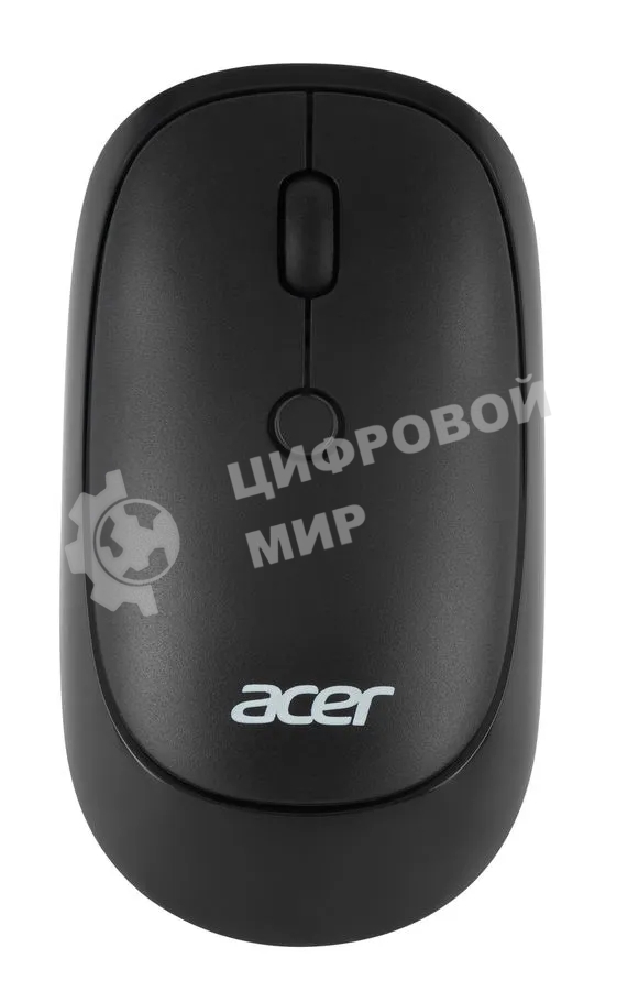 Мышь беспроводная Acer OMR137 черный, 1600 dpi, радиоканал, USB, кнопки - 4