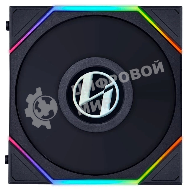 Корпусный вентилятор LIAN LI UNI FAN TL LCD (3pcs) G99.12TLLCD3B.00 черный 120мм 1900rpm 27db 7-pin