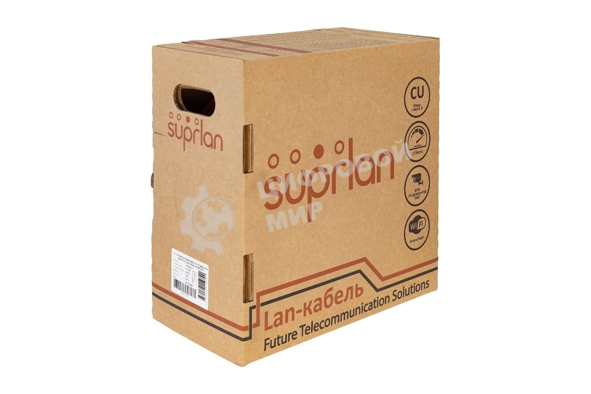 Кабель SUPRLAN Standard UTP Cat.5e 4x2xAWG24 Cu PE Outdoor 305м 01-0325-1