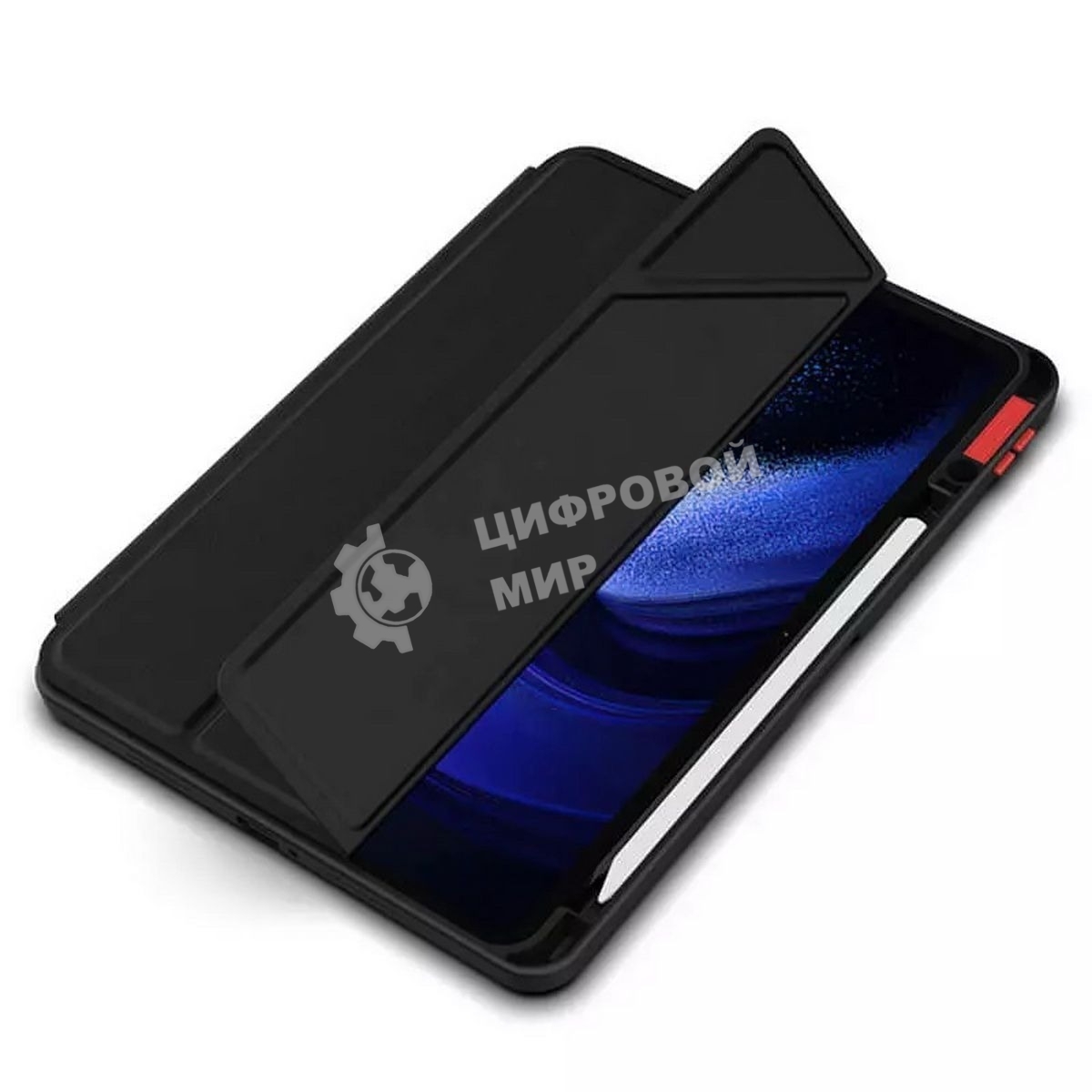 Чехол Bevel Leather Case, черный, (Mi Pad 6/Pad 6 Pro)