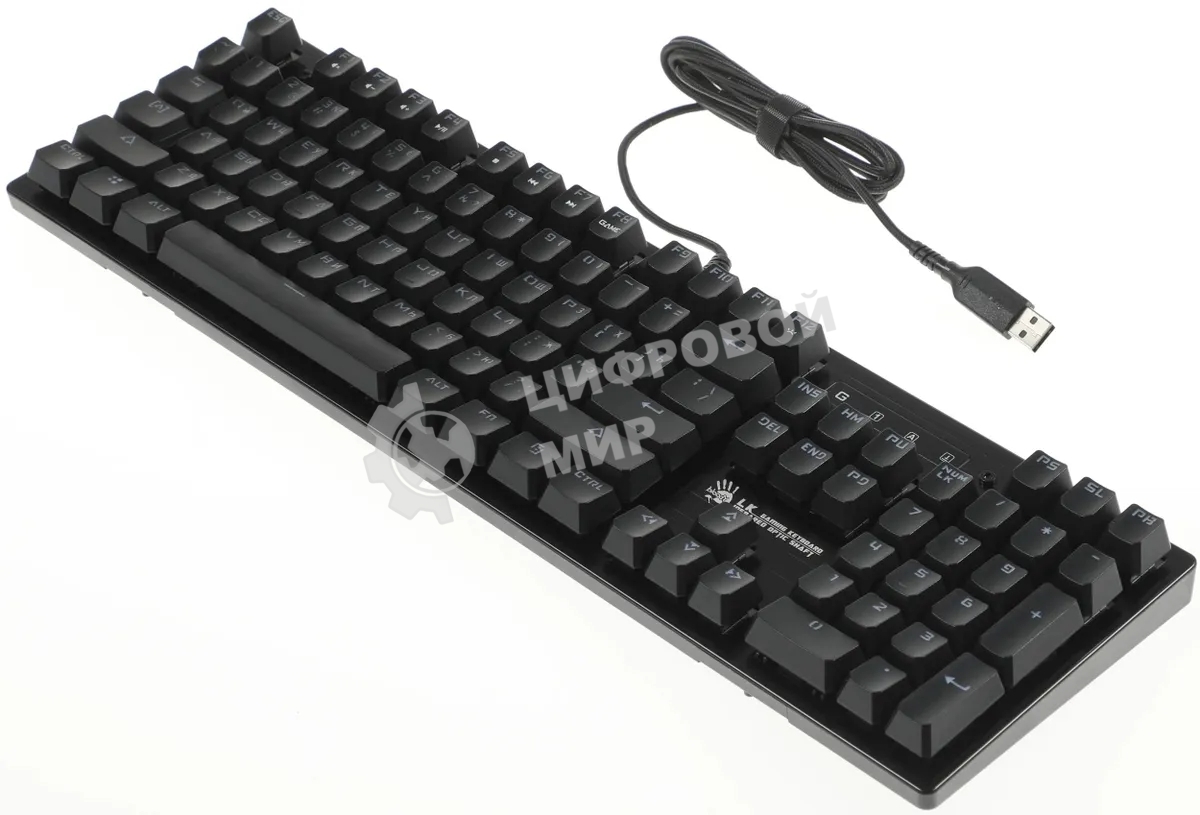 Клавиатура проводная A4Tech Bloody B820R USB черный