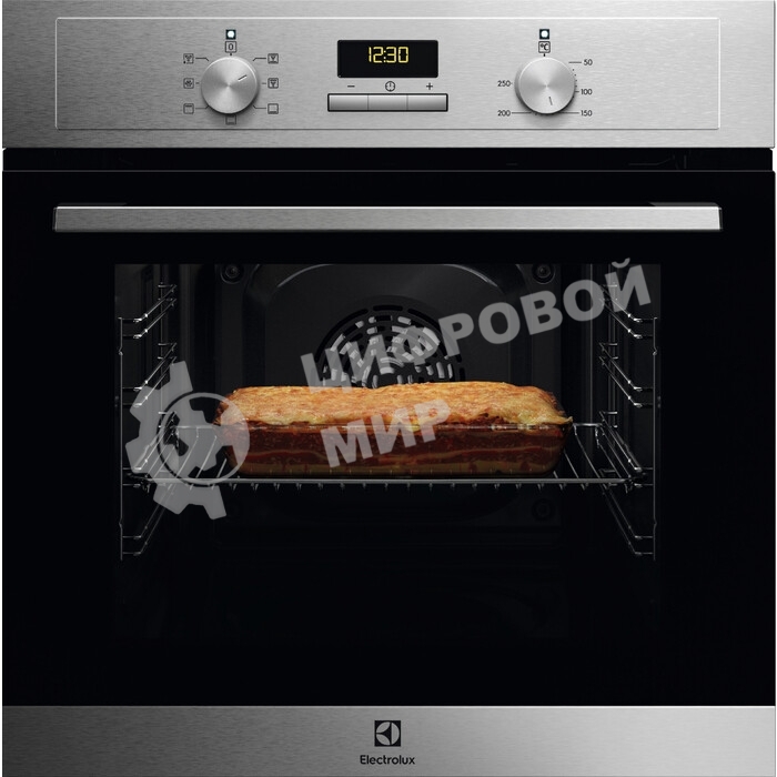 Духовой шкаф электрический встраиваемый Electrolux EOF3H00BX нержавеющая сталь