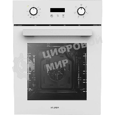 Духовой шкаф электрический Hyundai HEO 45411 WG белый стекло