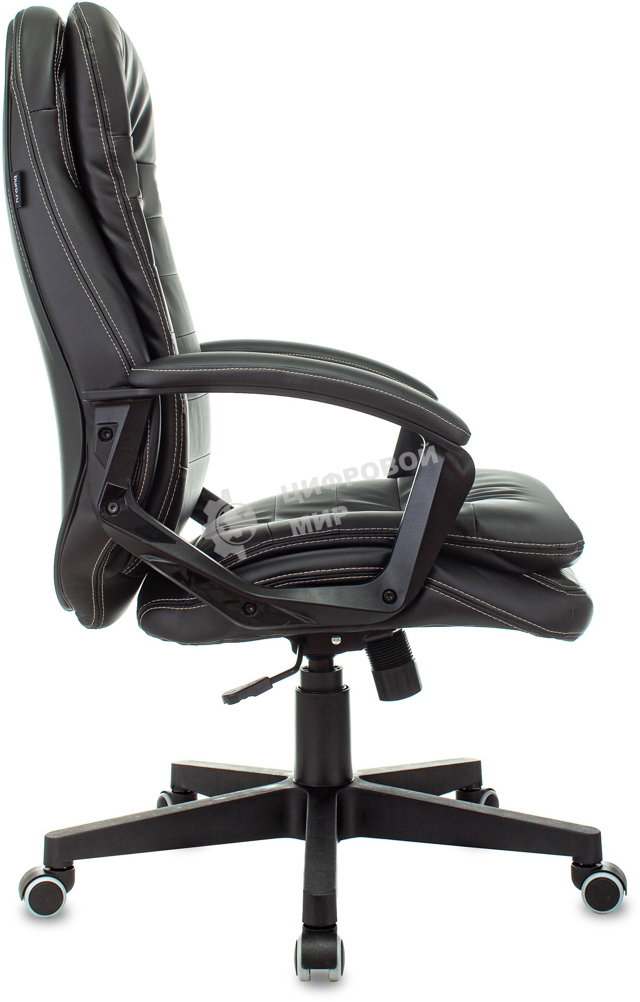 Кресло руководителя Бюрократ T-9950LT/BLACK сиденье черный, искусственная кожа