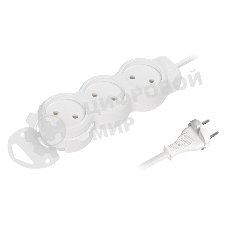 Удлинитель бытовой Smartbuy (SBE-10-3-10m-N) 3 гн х 10,0 м белый