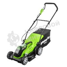 Газонокосилка аккум.GREENWORKS 2501907UA40В 35 см (в компл. 1 аккум 40В 2 А/ч + ЗУ)