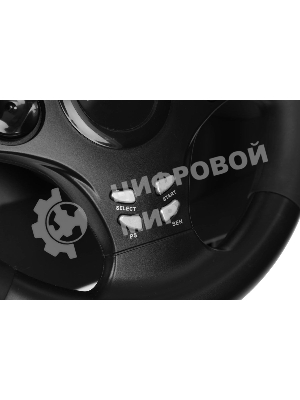 Игровой руль DEFENDER (64067) Rager черн,PC/PS/Xbox/Switch,педали