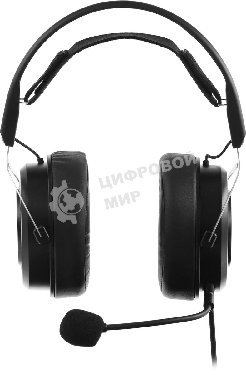 Гарнитура проводная с микрофоном A4Tech Bloody G535P черный/серебристый 2м мониторные оголовье (G535P 4PIN+USB/BLACK+SILVER)