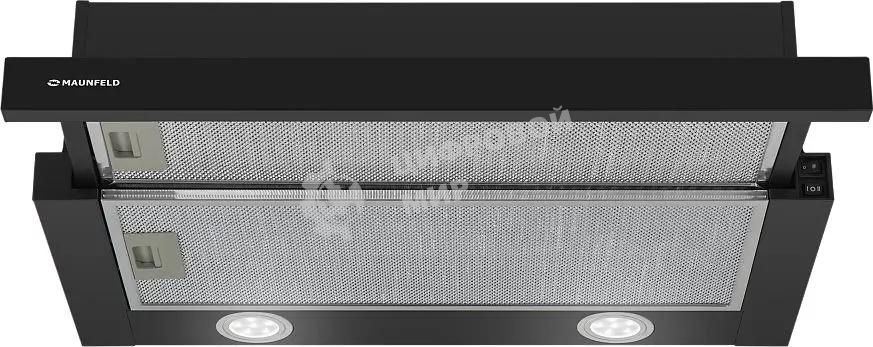 Вытяжка встраиваемая Maunfeld VS Light 50 черный, 50 см, 520 куб. м/ч, 56 дБ