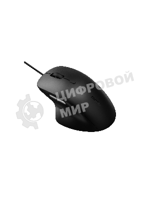 Мышь проводная Rapoo N500 черный, 3600 dpi, USB, кнопки - 6