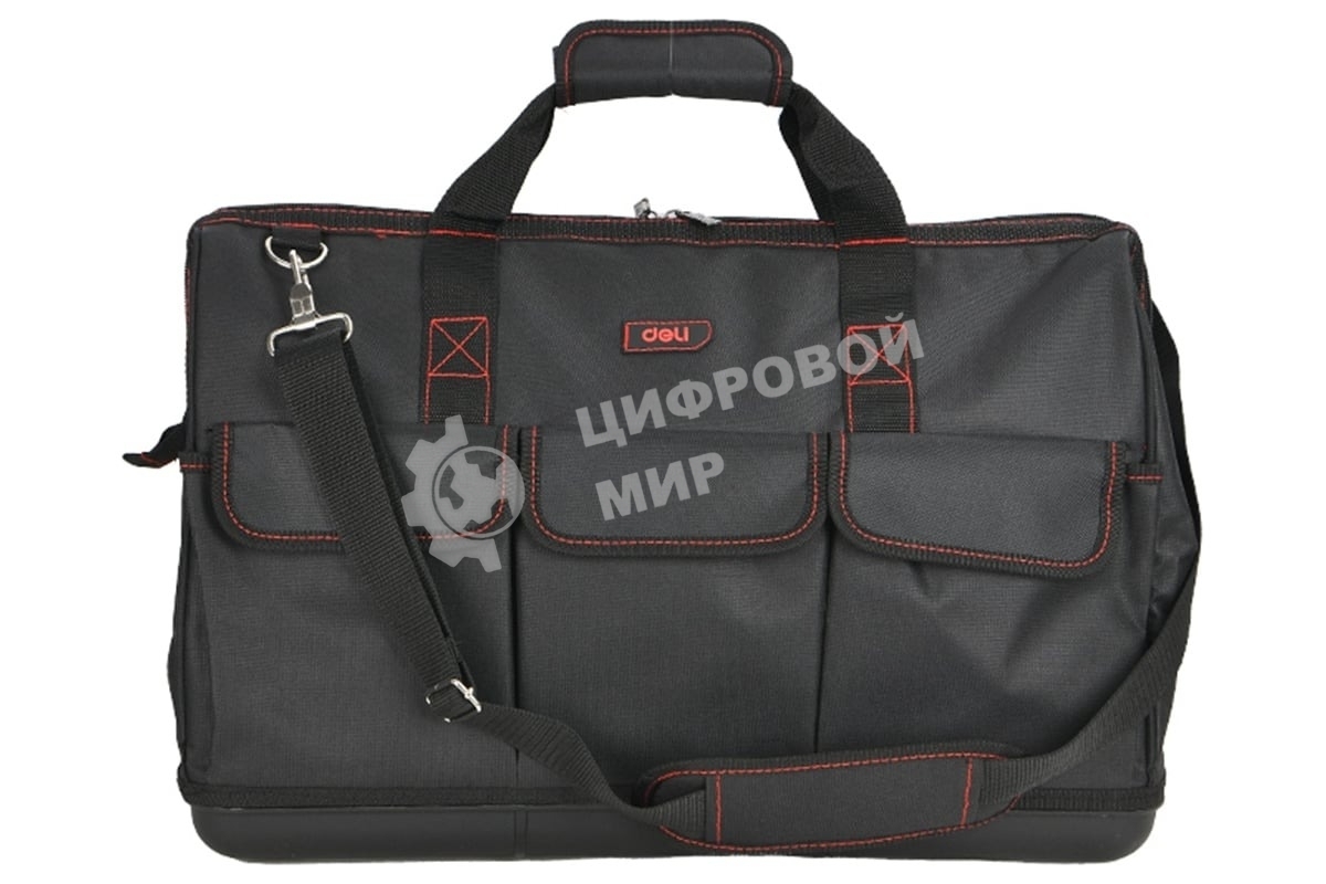 Сумка для инструментов Deli DL430906 Black Edition
