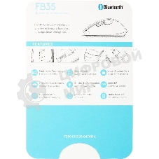 Мышь беспроводная A4Tech Fstyler FB35 зеленый/черный, 2000 dpi, радиоканал, Bluetooth, USB, кнопки - 6