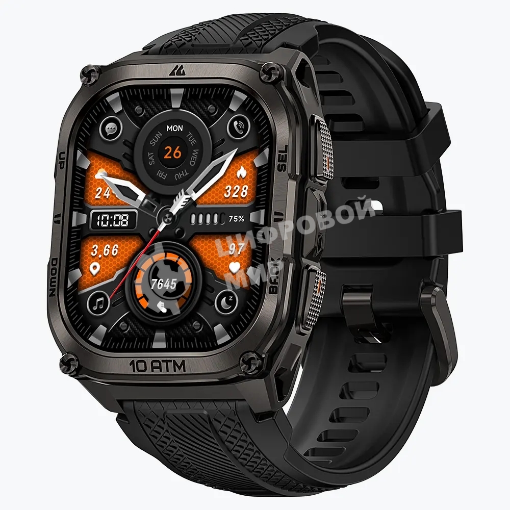Смарт-часы Kospet Tank M4 черный