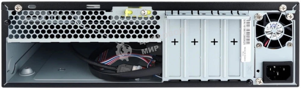 Компьютерный корпус Slim Desktop INWIN CJ708BL IP-S265AU7-2 80plus Bronze, U3*2+U2*2+A(HD)+TYPE 3.1C + FAN 80*15мм + intrusion switch INWIN Slim Case