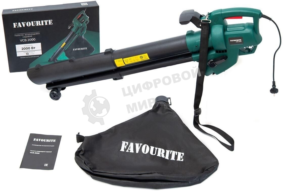 Пылесос-воздуходувка садовый FAVOURITE VCB 2000