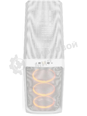 Корпус Fractal Design Meshify 3 XL White RGB TG Clear Tint, Midi-Tower, белый, 3 x 140 мм