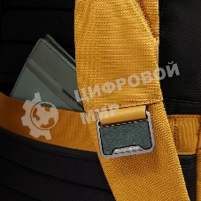 Рюкзак мужской Piquadro Lyss CA6928S143BM/G желтый полиэстер/натур.кожа