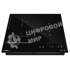 Индукционная варочная поверхность HOMSair HI43AFBK, 3 конфорки, стеклокерамика, 6200 Вт