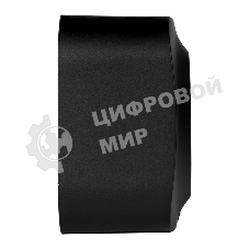 Розетка 1-местная для открытой установки с заземлением с защитными шторками 16Ачерный матовый QUTEO