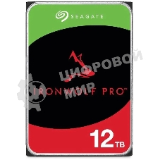 Жесткий диск Seagate SATA-III 12Tb ST12000NT001 NAS Ironwolf Pro 512E (7200rpm) 256Mb 3.5