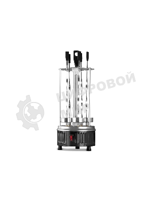 Шашлычница электрическая BQ BBQ1000 черный/стальной