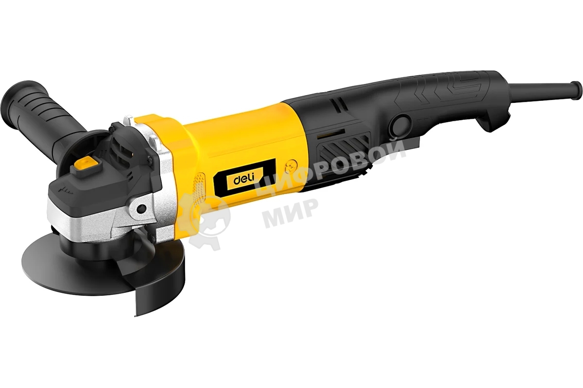 Угловая шлифовальная машина Deli DL-JM125-E3 (1100Вт, 125мм, 11000об/мин, картон)