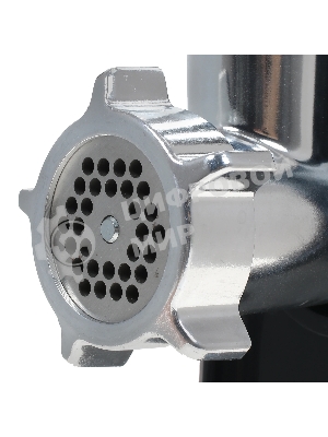 Мясорубка электрическая BBK MG1801 медь/черный, 1800 Вт, 2.0 кг/мин, реверс, защита от перегрузки, металлический лоток, насадки - 4