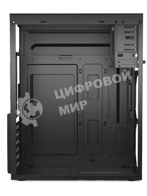 Компьютерный корпус CBR ATX Miditower J02, без БП, 1хUSB 3.0, 2хUSB 2.0, HD Audio+Mic, черный PCC-ATX-J02-WPSU