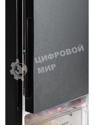 Холодильник Nordfrost NRG 162NF DTM темный титан двухкамерный 205/105л морозилка снизу, No Frost