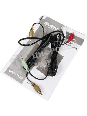 Акустическая система SVEN SPS-702 2.0 коричневый/орех 40Вт