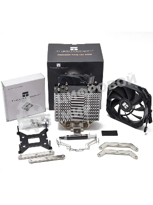 Устройство охлаждения(кулер) Thermalright Assassin King 120 Mini Soc-AM5/AM4/1151/1200/2066/2011/1700 черный 4-pin 25.2dB Al+Cu 980gr Ret (AK120-MINI-V2)