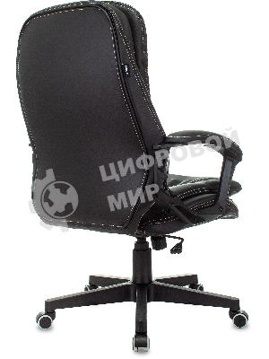 Кресло Бюрократ T-9950LT/BLACK черный, экокожа