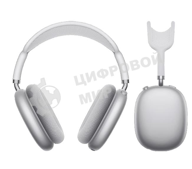 Беспроводные/проводные наушники Borofone BO35 Plus серебристый, накладные, Bluetooth + проводной, складная конструкция, микрофон, до 45 ч