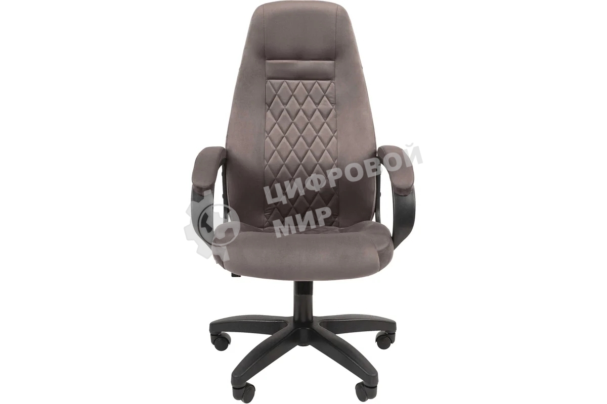 Кресло офисное Chairman Home 951 ткань Т-55 серый