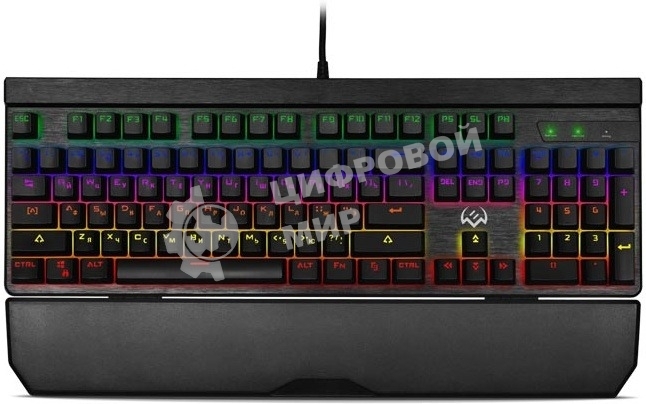 Клавиатура проводная игровая SVEN KB-G9500 (Outemu Blue switches, USB, 104кл, ПО, RGb-подсветка)