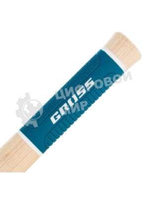 Молоток-гвоздодер Gross AMERICAN HICKORY 450 г, угол 45, магнит, обрезиненная рукоятка