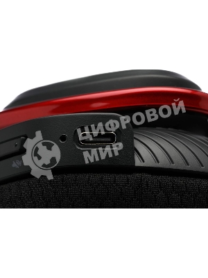 Гарнитура Bloody MR710 чёрный, беспроводная + проводная, Bluetooth, до 44 ч, подсветка