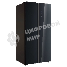 Холодильник Korting KNFS 91797 GN черный двухкамерный 335/175л морозилка сбоку, No Frost, Side by Side