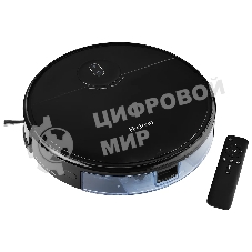 Робот-пылесос Horizont H-Clean RVC Pro 104 черный, 2600 мА*ч Li-Ion, уборка сухая/влажная, пылесборник контейнер 0,6 л
