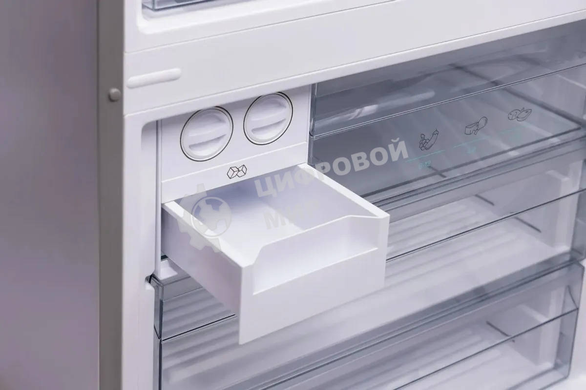 Холодильник Sharp SJ653GHXI52R серебристый двухкамерный 400/164 л морозилка снизу, No Frost