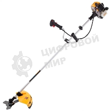 Триммер бензиновый Denzel DR-25, 25 см3, неразъемная штанга, состоит из 2 частей